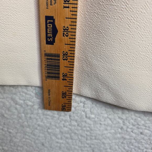 J. CREW sz4 WinterWhite w Lace Cap sleeve Dress. Classy. Weddings Events Careers - Picture 12 of 16